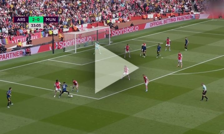 Ronaldo ŁADUJE GOLA z Arsenalem! 2-1 [VIDEO]
